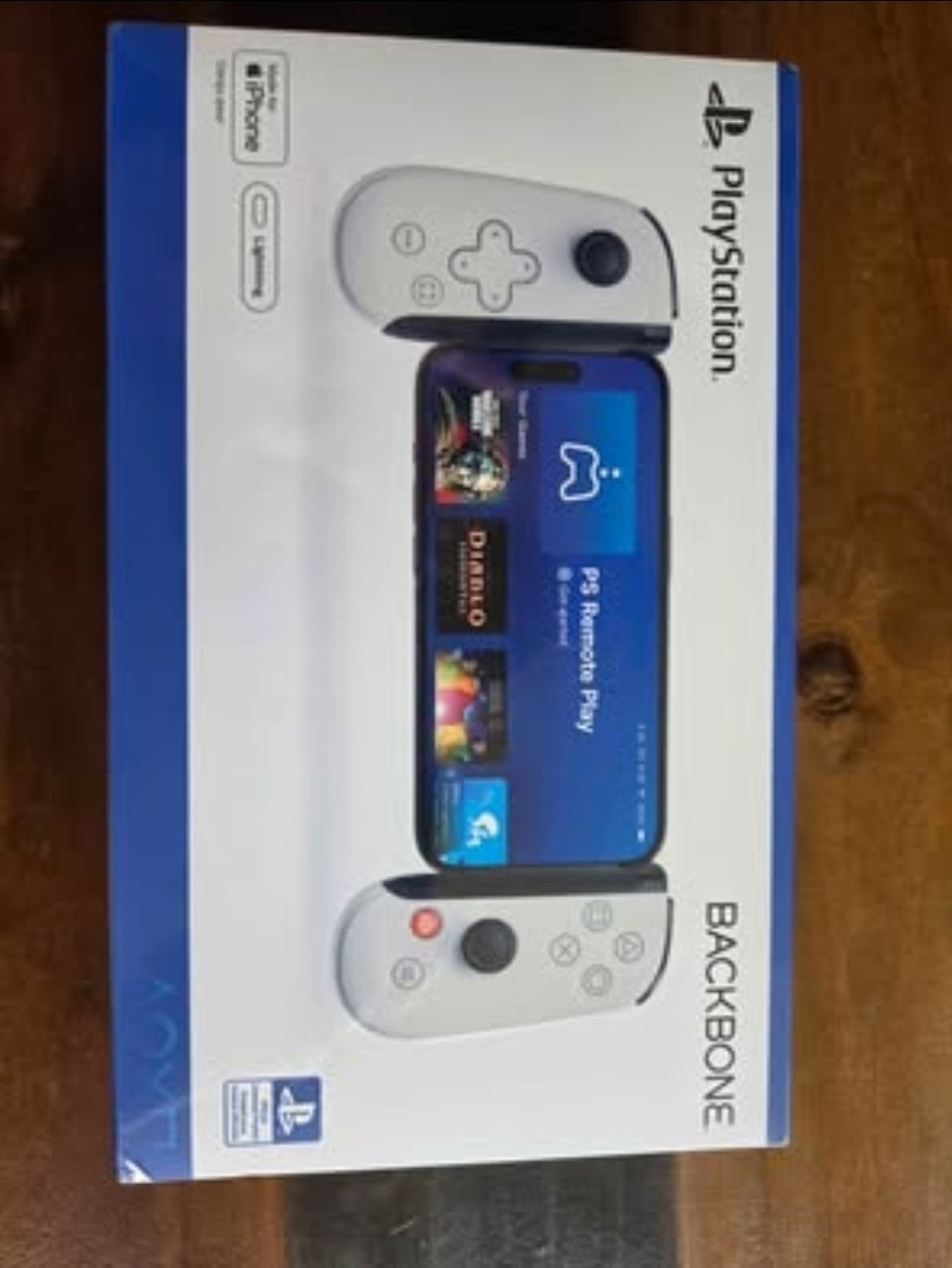 Sony Backbone Mobile Controller - White/Black Accents